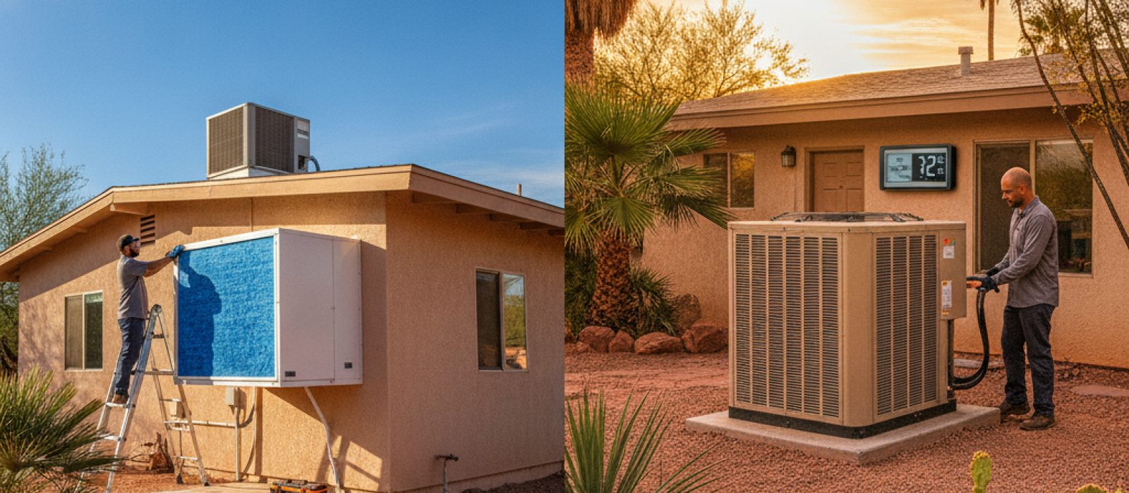 Swamp Coolers vs. Traditional AC: What Works in the Desert Southwest