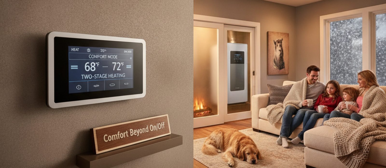 Two-Stage and Modulating Furnaces: Comfort Beyond On/Off