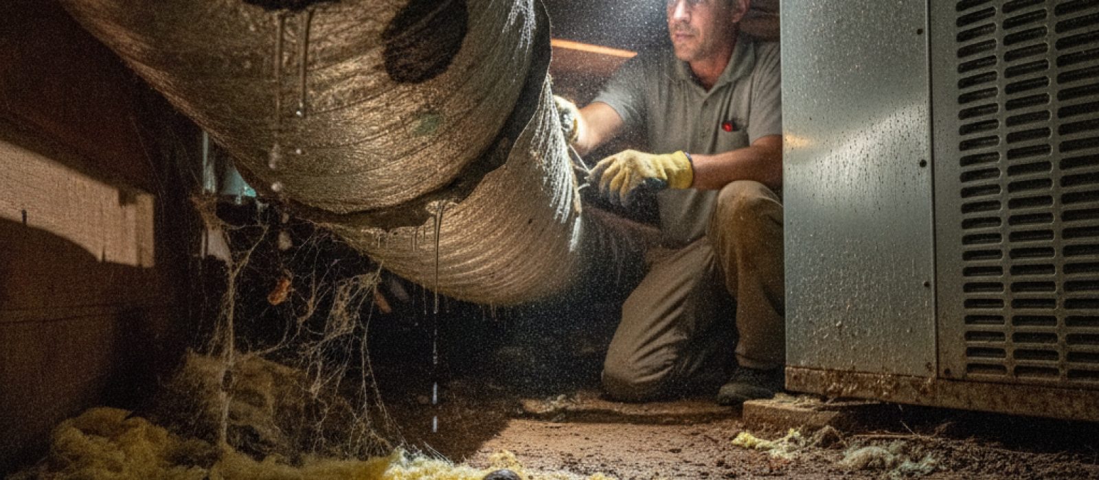 Crawl Space Ductwork: Moisture, Pests, and Insulation Issues