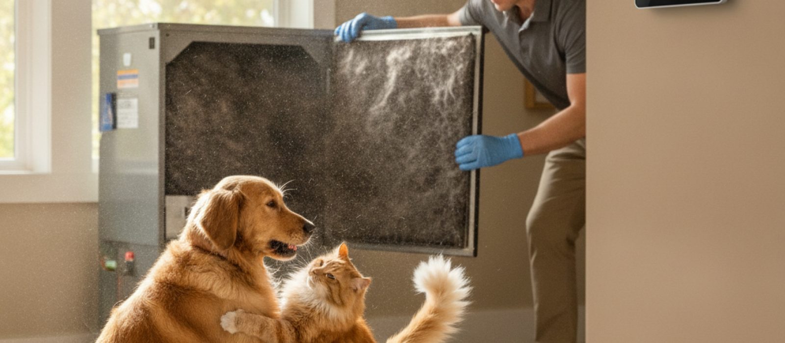Pet Hair & Dander: How Your HVAC Spreads It (and What to Do)
