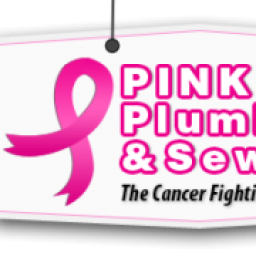 Pink Plumbing and Sewer logo