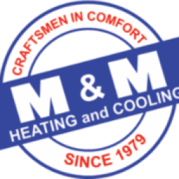 M & M Heating & Cooling logo