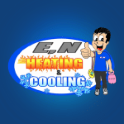 E N Heating & Cooling logo