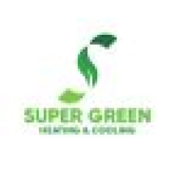 Super Green Heating & Cooling logo