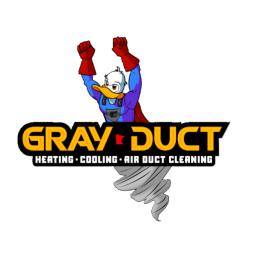 Gray Duct Heating Cooling Air Duct Cleaning logo