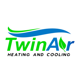 Twin Air Heating and Cooling logo