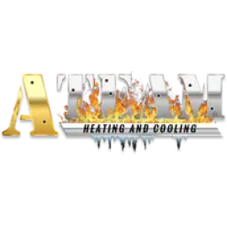 A Team Heating And Cooling logo