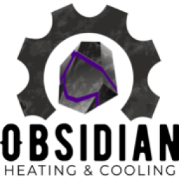 Obsidian Heating and Cooling logo