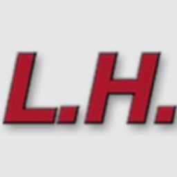 L H Laplante logo