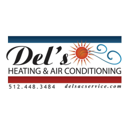 Del's Heating & Air Conditioning logo