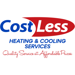 CostLess heating & cooling logo