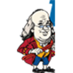 Benjamin Franklin The Punctual Plumber logo