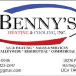 Benny S Heating & Cooling Inc. logo
