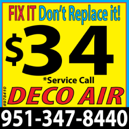 DECO Air Conditioning and Heating - Riverside, CA logo