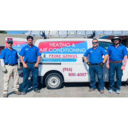 Prime Genius Heating and Air logo