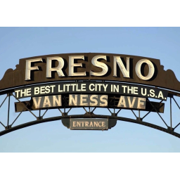 Coverall of Fresno logo