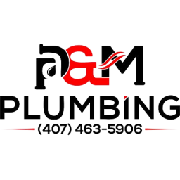 P and M Plumbing logo