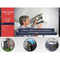 Home Heating & A C logo