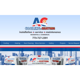 AC Cooling And Heating logo