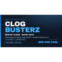 Clog Busterz Plumbing logo