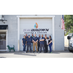 S M Brown Heating And Cooling logo