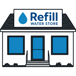 Refill Water Store logo