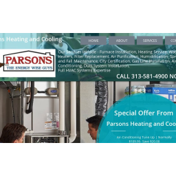 Parsons Heating & Cooling logo