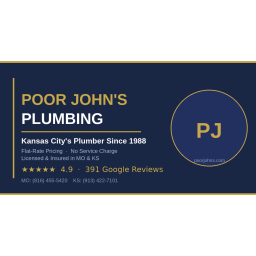 Poor John's Plumbing logo