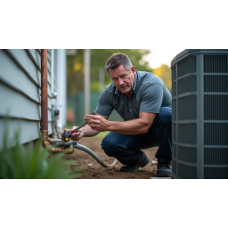 FrostHVAC AC Repairs logo