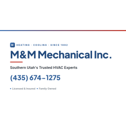 M & M Mechanical logo