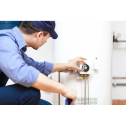 Half Price Water Heaters logo
