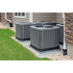 R A Heating logo