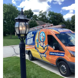Over the Moon Heating, Air & Electric logo