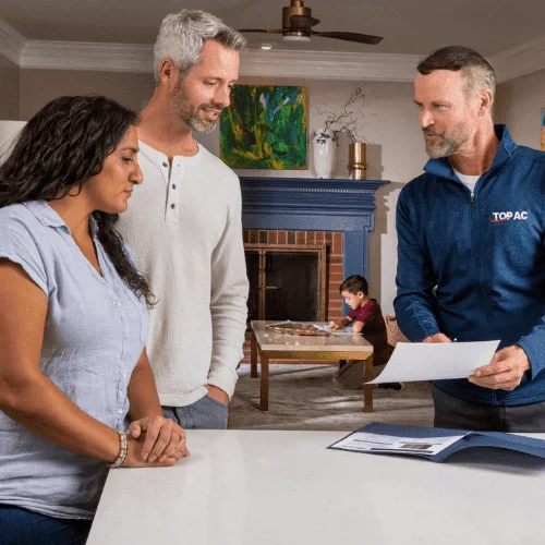 TOP AC Heating And Air Conditioning work sample