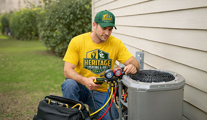 Heritage Heating and Air work sample